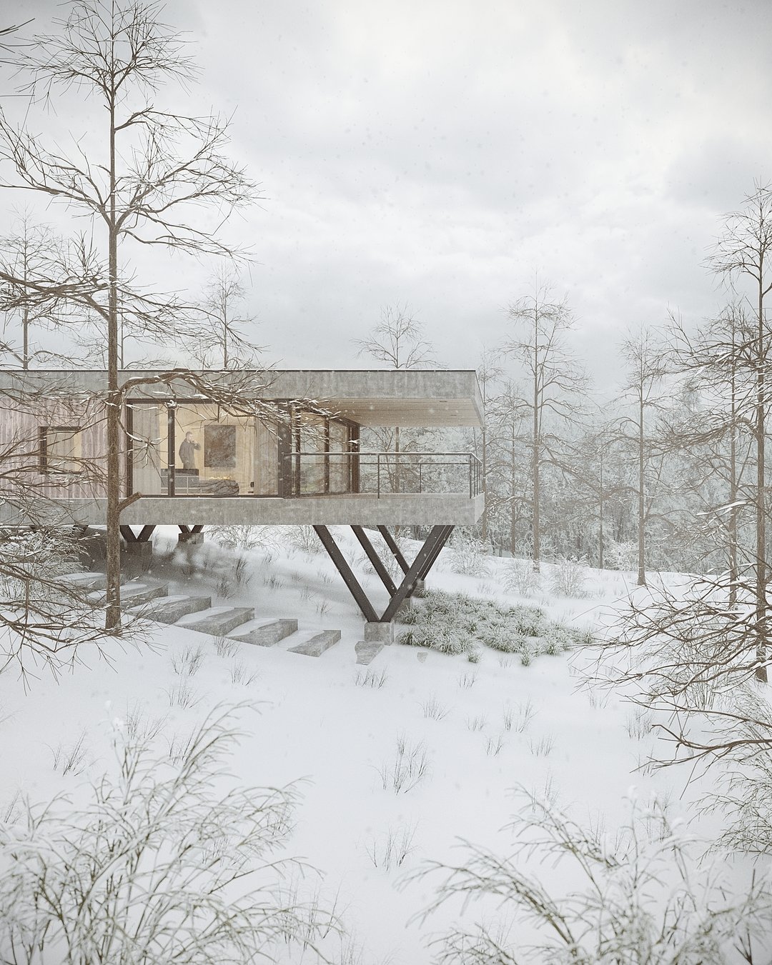 Portfoliobeeld Sneeuwlandschap